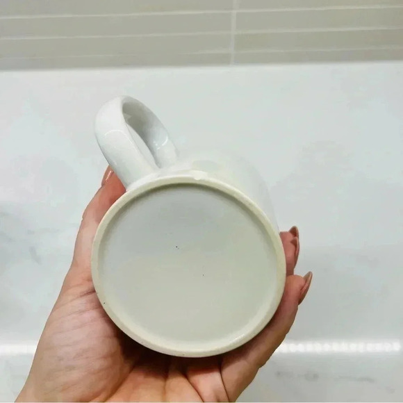 Be Still Floral White Graphic Coffee Mug - Picture 2 of 4